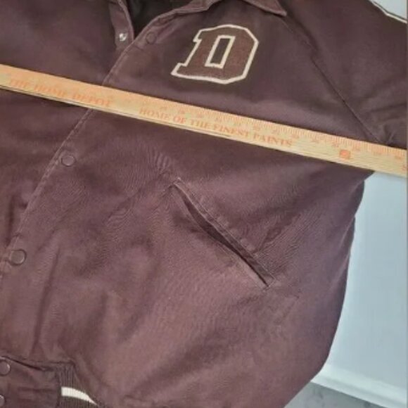 Vintage Down & Dirty DETROIT varsity Jacket Size 2XL - Picture 4 of 5